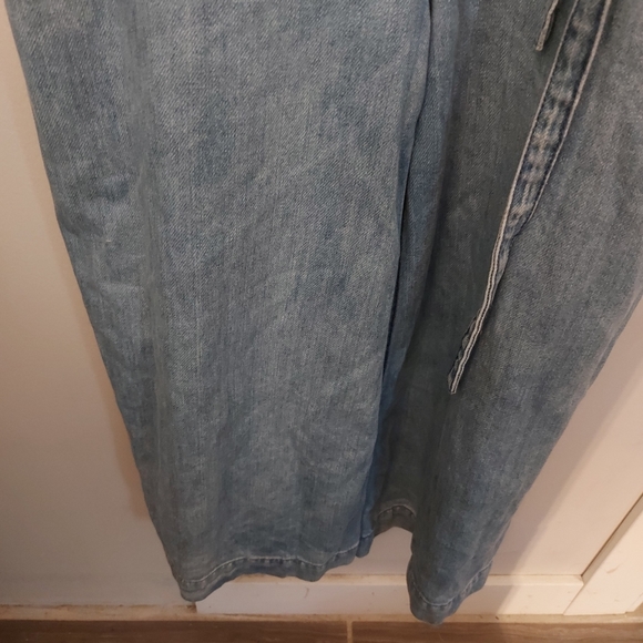 Frank and Oak Wide Legged Denim Jumpsuit - Picture 3 of 9